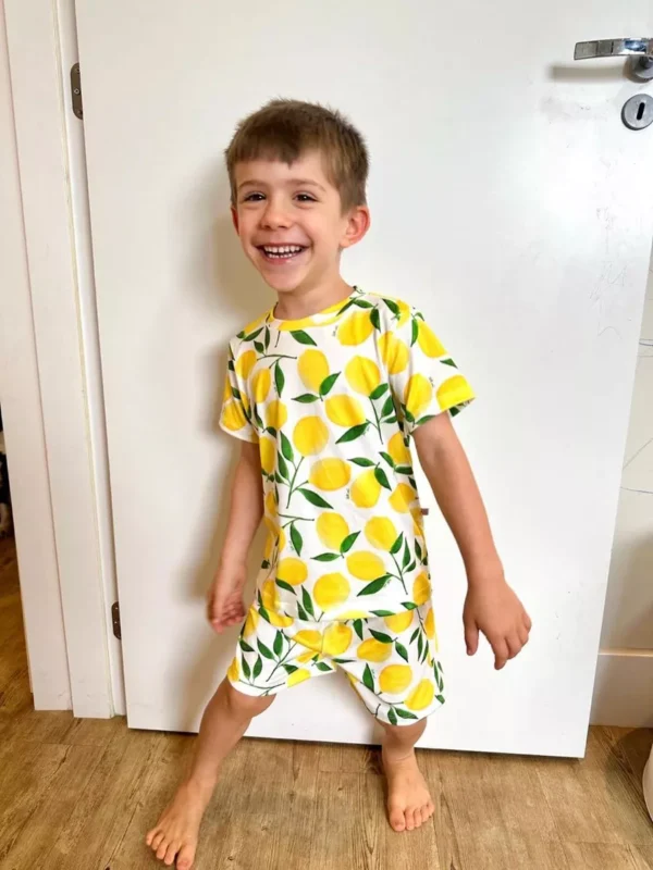 Pijama Infantil Curto Limão - Imagem 2