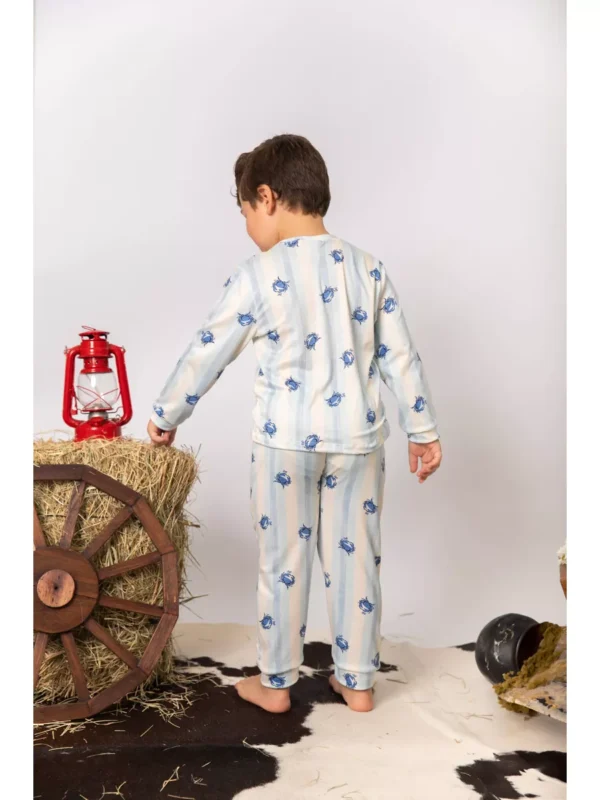 Pijama Infantil Longo Caranguejo - Imagem 3