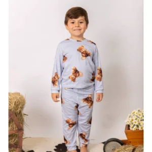 Pijama Infantil longo New Bear Ursos